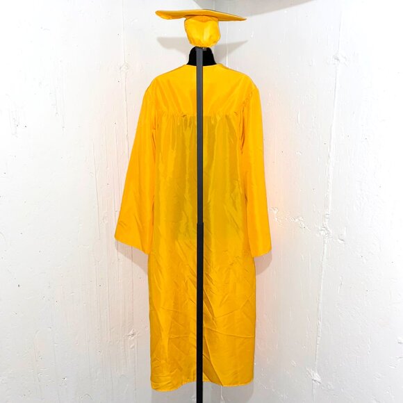 Jostens Gold Graduation Cap and Gown Size XL - Picture 3 of 8